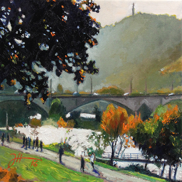 Herbstlicht – Kaiser-Wilhelm-Brücke