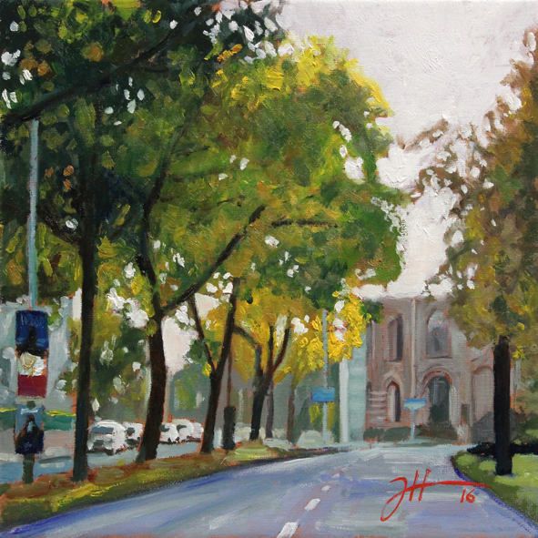 Die Thermen im Blick