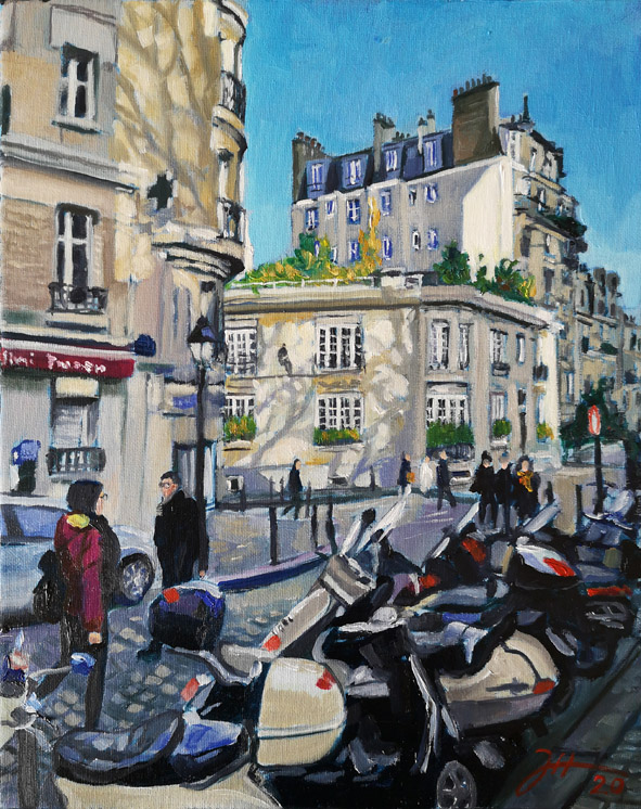 Rue du Mont-Cenis, Montmartre