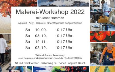 Workshop-Termine Herbst 2022